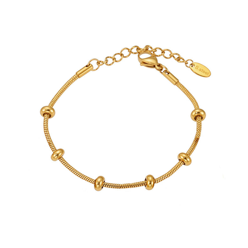 D관 - 스테인리스 스틸 DIY 다중 펜던트 팔찌 목걸이 [E670] 25.09-4