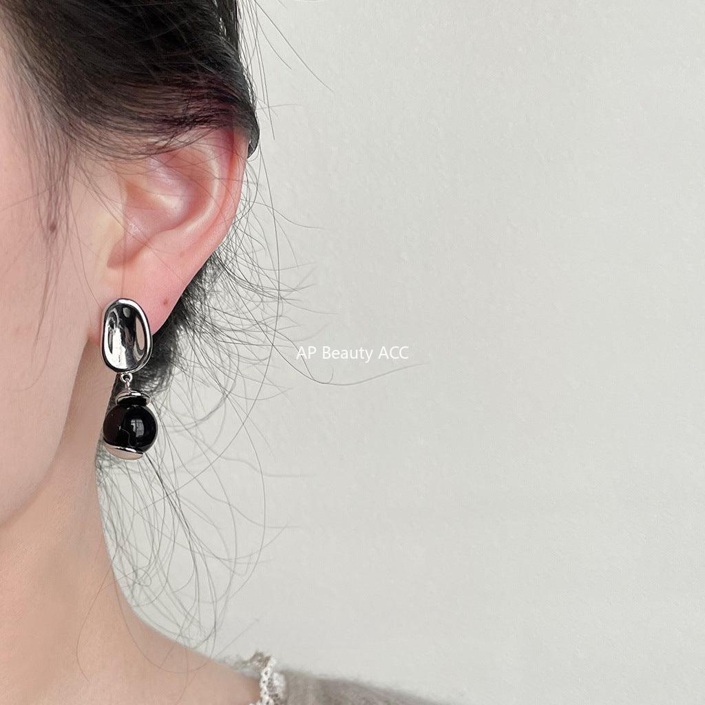 C관 - 디자이너 감각의 고급스러운 은침 귀걸이 [3643] 24.03-4