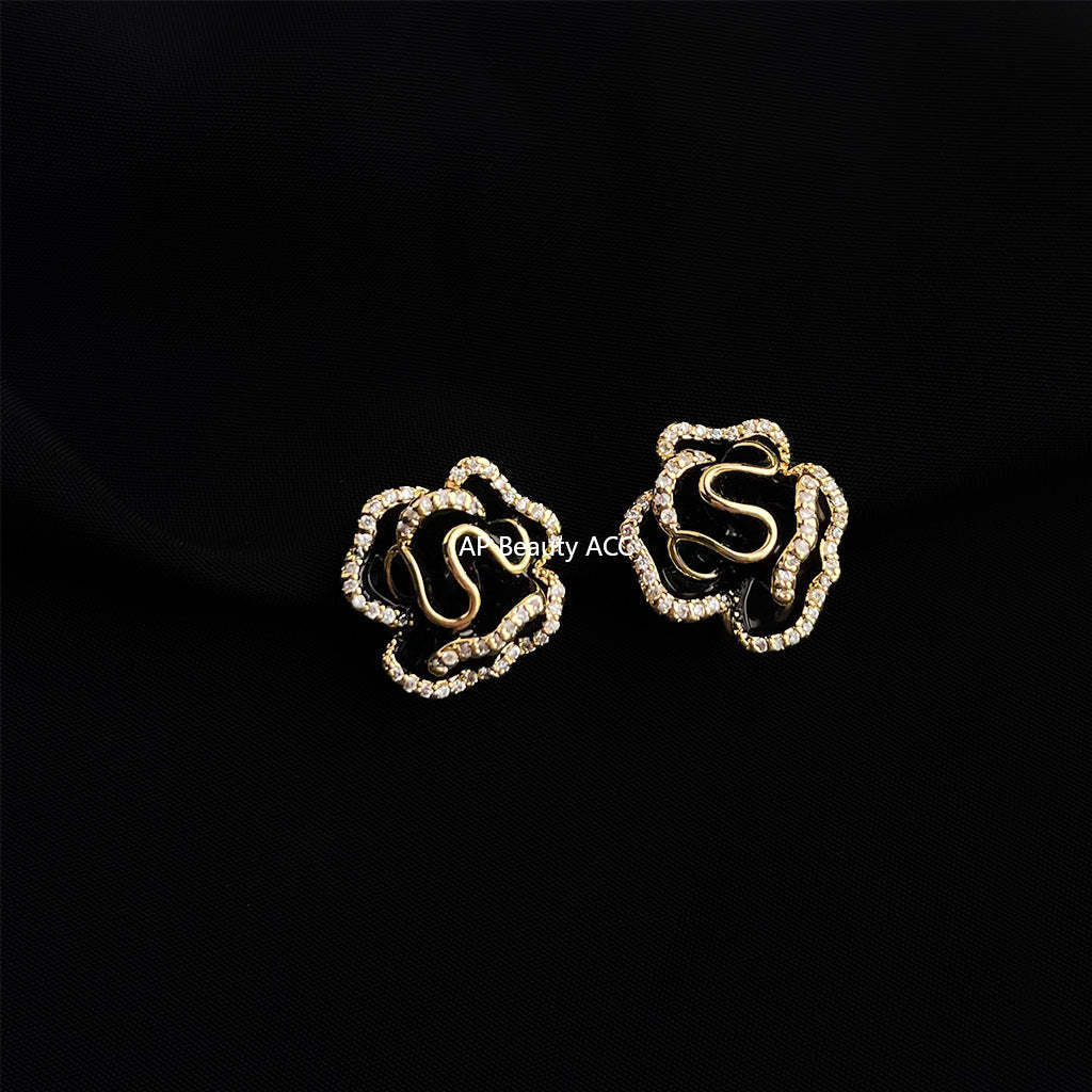 C관 - 18K 도금 컬러풀 이어커프 귀걸이 [EJ0303C] 25.03-3