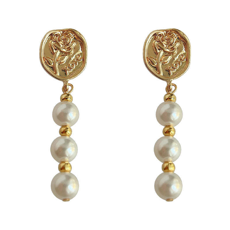 C관 - 가느다란 체인 14K 도금 감각적 귀걸이 [4134] 24.06-1