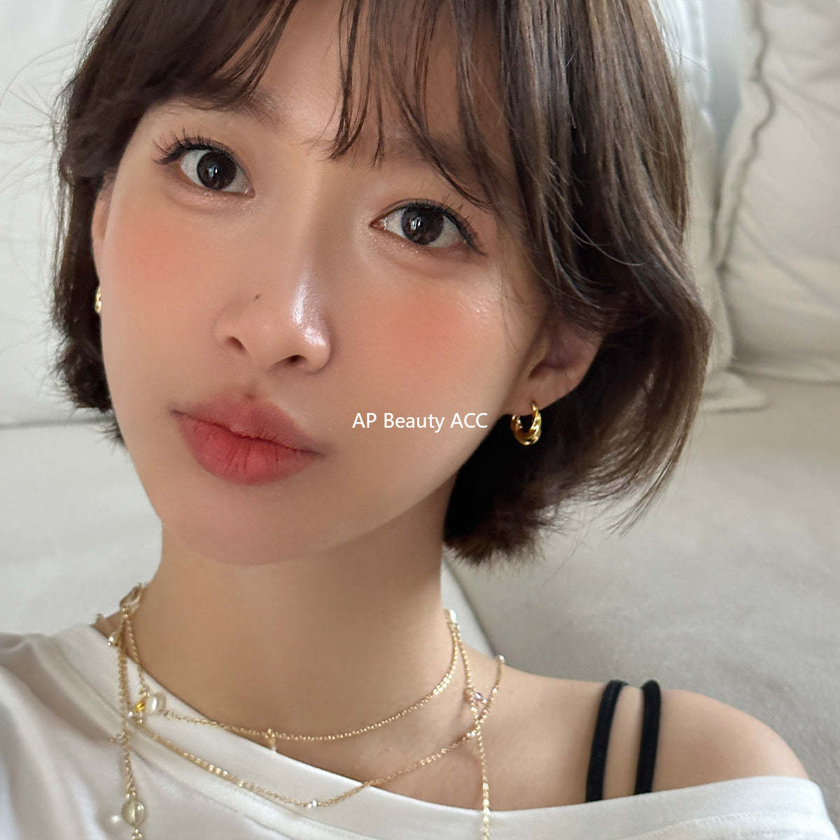 A관 - 925 은침 트위스트 링 귀걸이 [EH-4024] 25.10-2