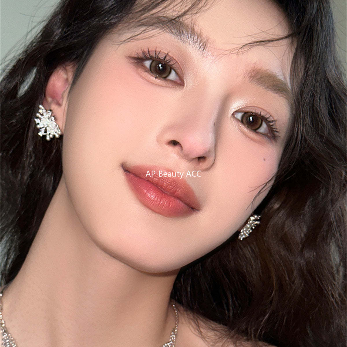 A관 - 불꽃 디자인 진주 귀걸이 [EH-4105] 25.10-4