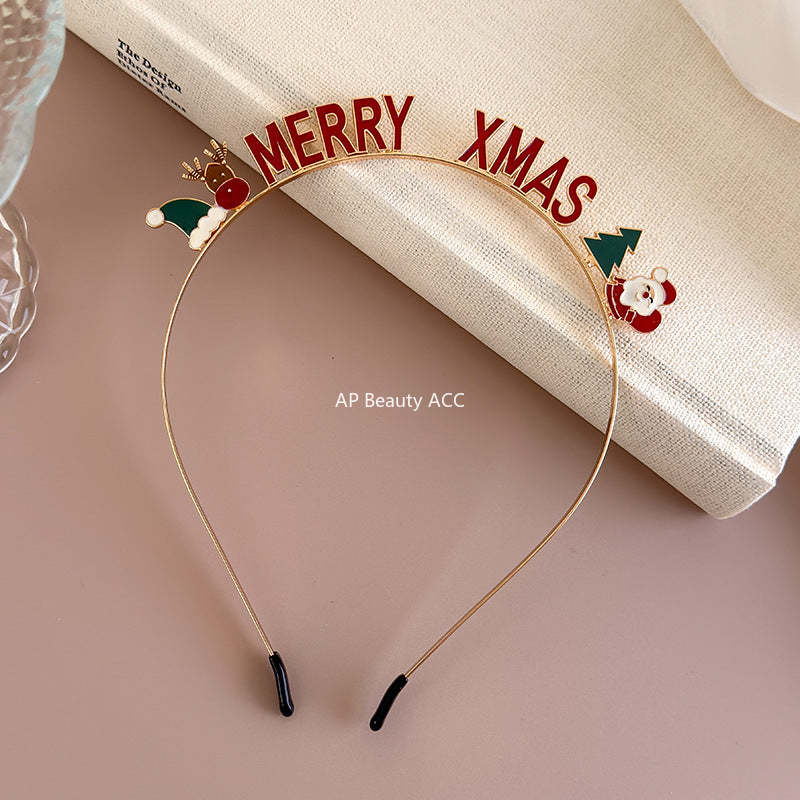 E관 - 컬러 알파벳 크리스마스 파티 머리띠 [27458] 25.10-4