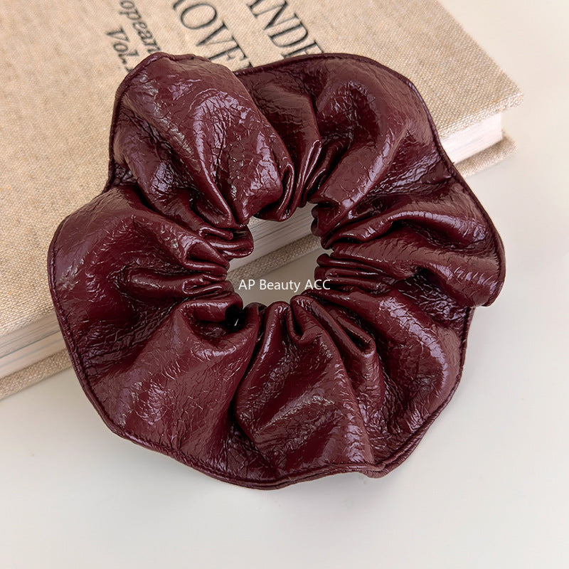 E관 - 프렌치 빈티지 가죽 곱창 헤어밴드 [27539] 25.10-1