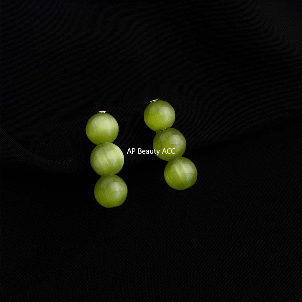 C관 - 18K 도금 컬러풀 이어커프 귀걸이 [EJ0303C] 25.03-3