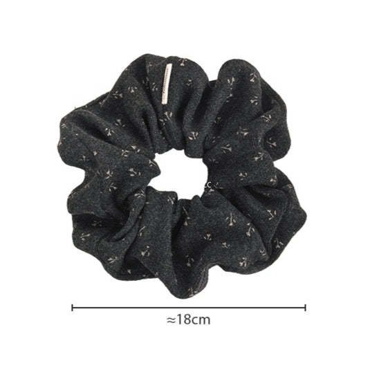 E관 - 니트 플라워 프린트 빈티지 곱창 헤어밴드 [27618] 25.10-5