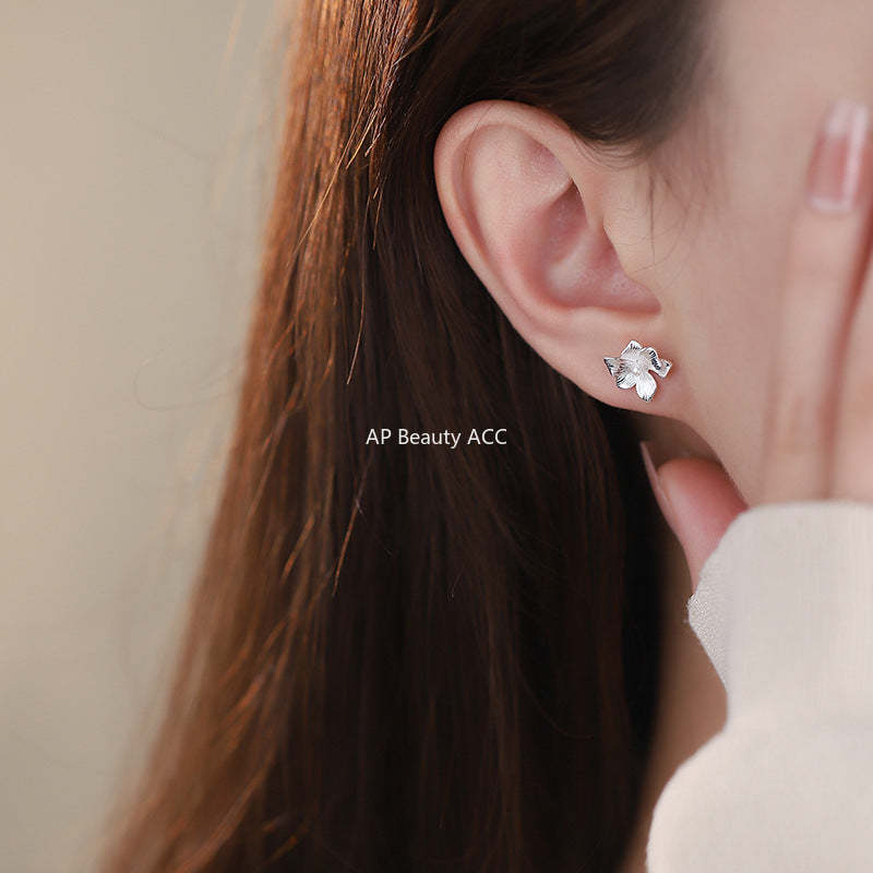 B관 - 999 실버 꽃잎 플라워 귀걸이 [YC10039E_1 YC10165E_1] 24.11-2
