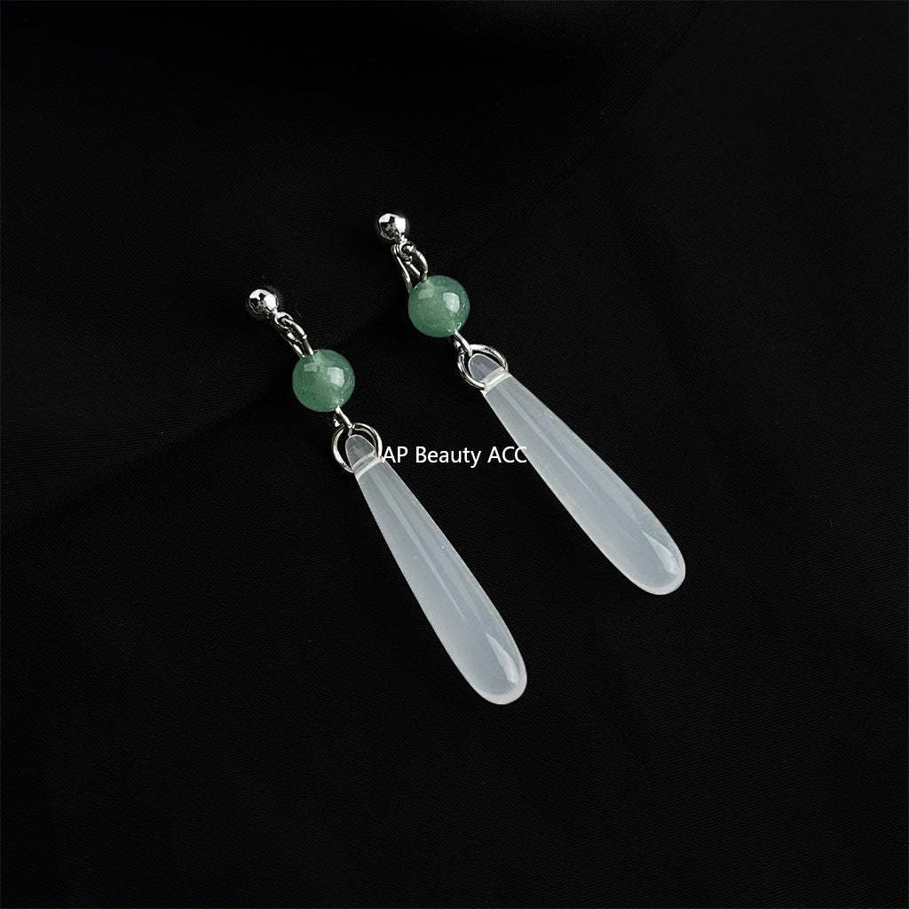 C관 - 큐빅 레진 진주 무피어싱 나선형 이어커프 귀걸이 [EJ0203F] 25.02-3