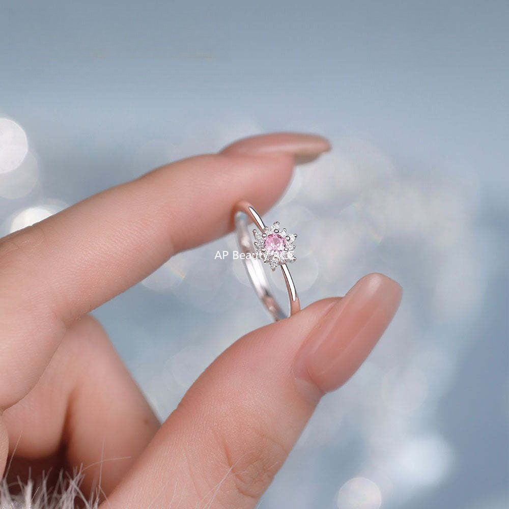 B관 - 999 실버 눈꽃 큐빅 목걸이 반지 팔찌 [YC0938N_1 YC3199R_1 YC4059SL_1] 25.12-3