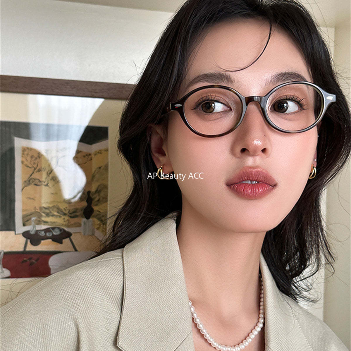 A관 - 빈티지 더블 레이어 925 은침 귀걸이 [EH-3779] 25.09-1